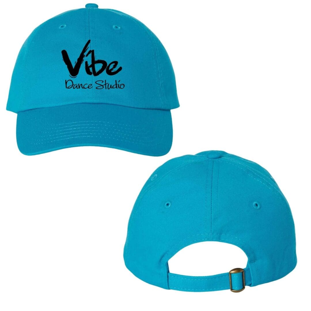 Blue cap with "Vibe Dance Studio" logo.