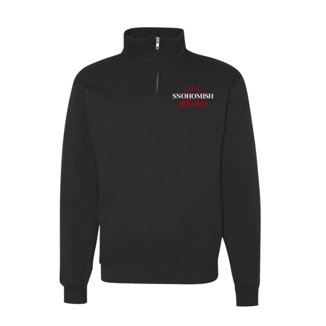 Black Snohomish Elite Choir quarter-zip pullover