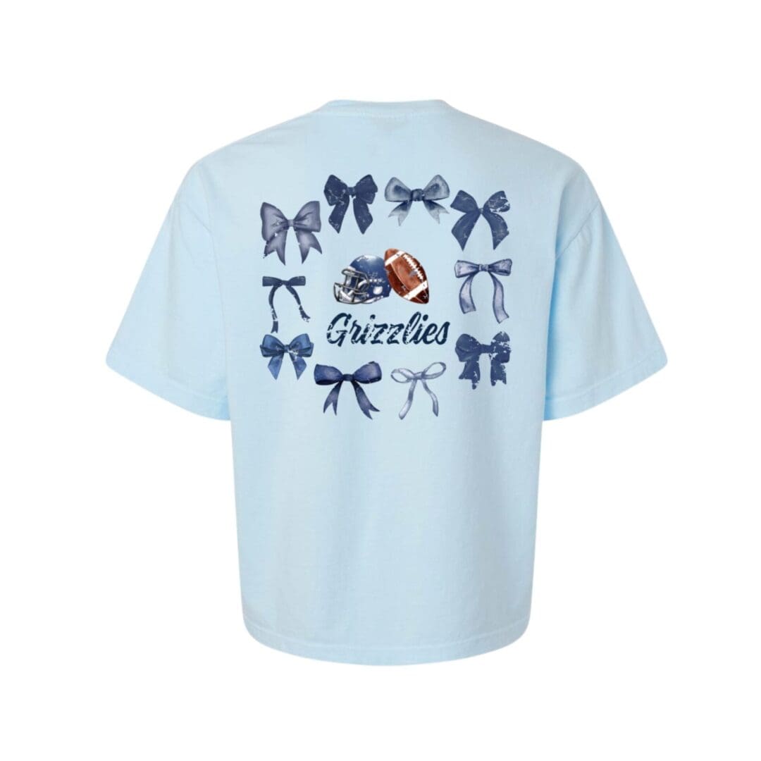 Grizzlies Boxy Bow Tee - Image 2