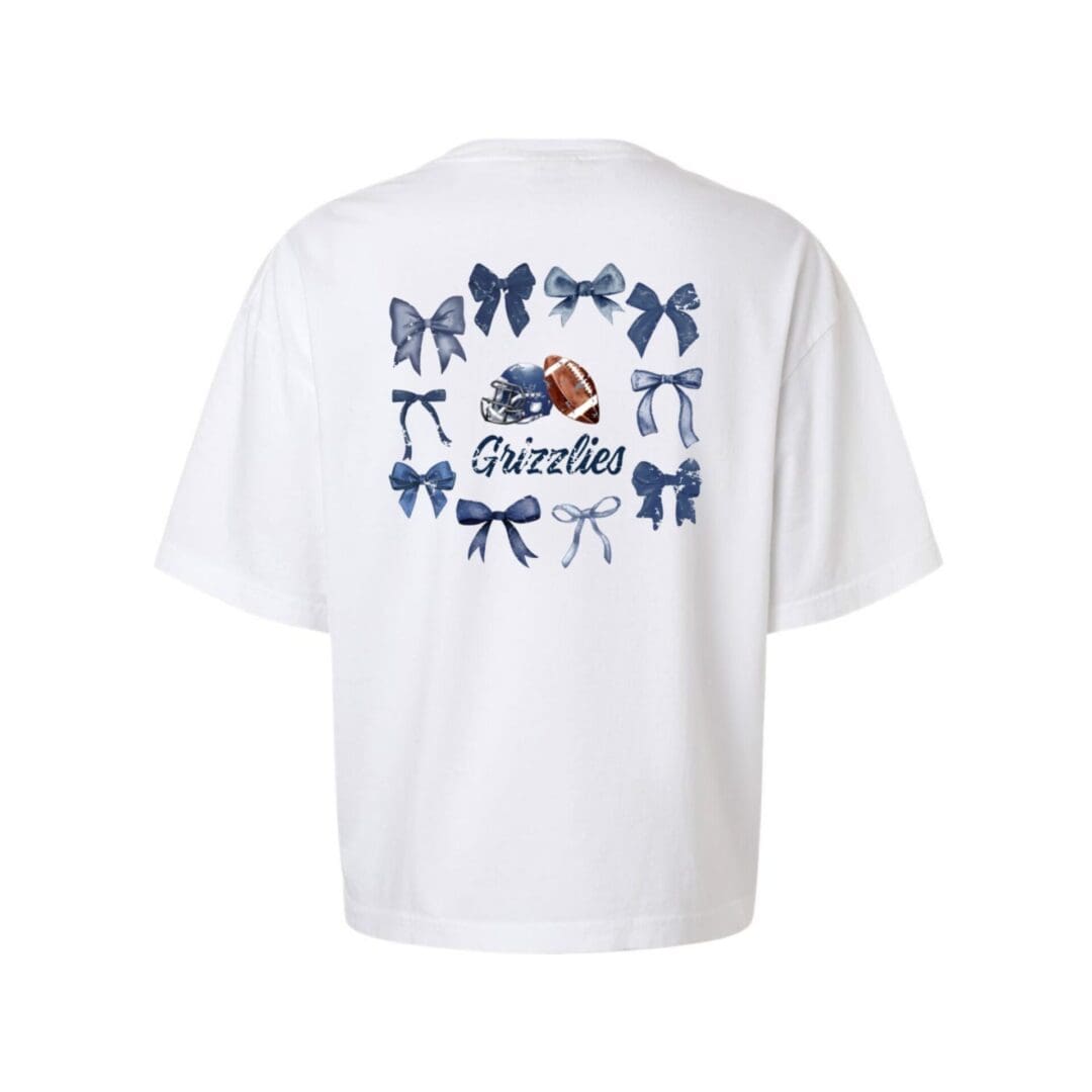 Grizzlies Boxy Bow Tee - Image 4