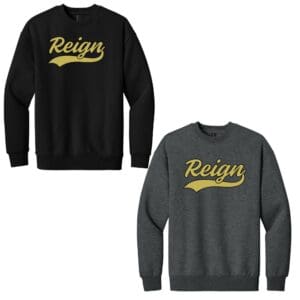 Reign Layered Twill Crewneck